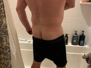 Getting Ready to Shower