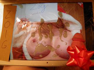 Santa's present for naughty Mrs Claus LouisaRivers