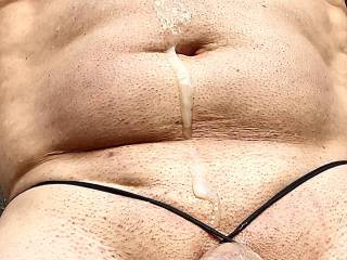 My Cum covered body!