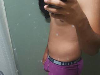 Bored in the bathroom needed a picture ;) let me know if anyone whats to see what i have in store ;)