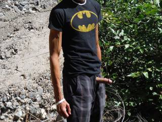 Rats!   Ehh.. Bats!   Wait!   Batman's cock!