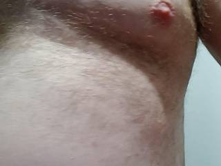 My Man Boob View For Your Pleasure....💦👅💦👅💦👅😛😜😋👌👍👏👏👏