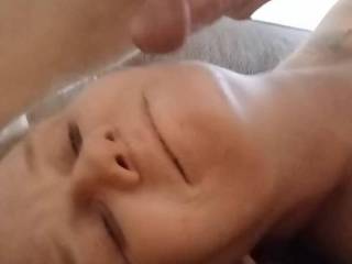 I love getting my face covered in cum