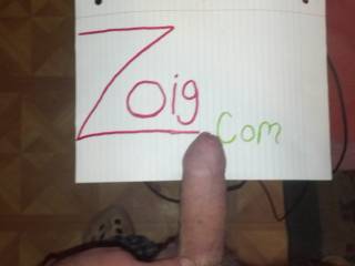 Just stroking to Zoig