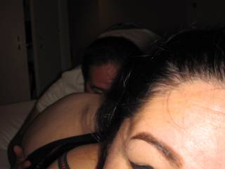Being a good cuckold and eating my wife's asshole... getting her horny for her fans to enjoy...