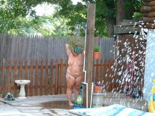 Doesn\'t everyone shower outdoors?