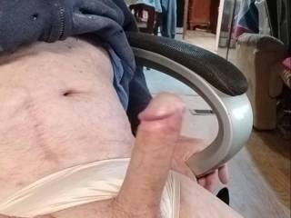Jerking off again fun