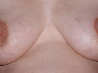 close up of a big pair of boobs
