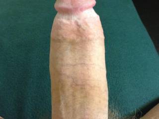 Large and long.  For you to suck on