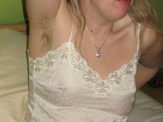 This is how I like women in lingerie to look - all too rare, sadly