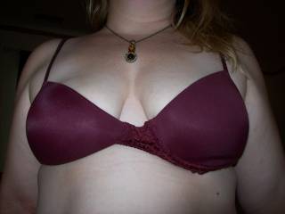 Lupo\'s wife showing me her bra before our playdate as her cuckold hubby sat at home