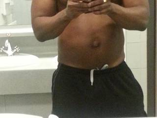 Warming up for the night