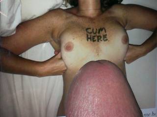 I wonder where she would like the cum?