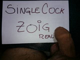 Introducing my real cock for zoigers.. hope you like it!