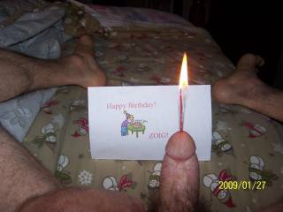 Happy Birthday ZOIG! Anyone like to blow out my candles!