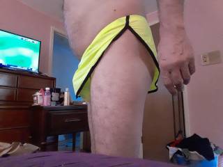 Thong shorts coverage is light.🙃😅😅😅😅😅😅😅😅😅