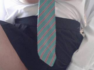 My tits in uniform