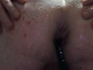 My Asshole With Tru Pod Toy