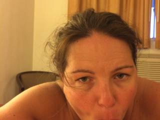 getting a bj in the morning