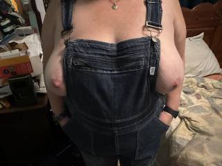 New overalls. So hot!!!