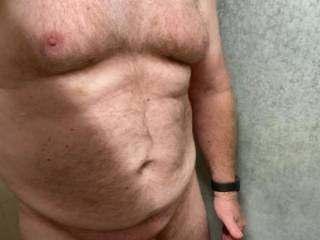 Just ouback in a caravan park,  sending naked shots to a FWB