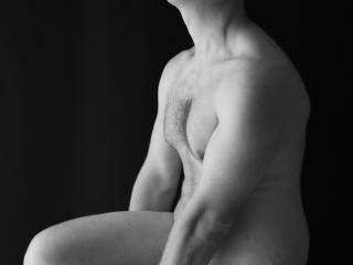 I asked a girl to take some pictures of me, in my studio.