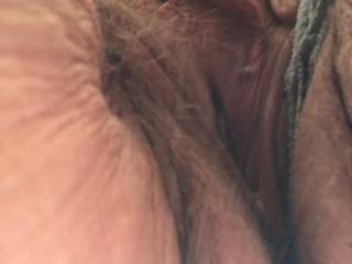 My pussy when zit in my garden