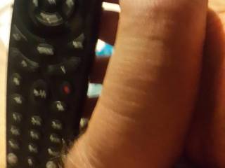 My dick in comparison with remote