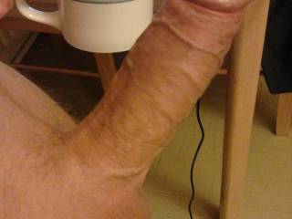 mrs here...well that's a funny nickname for your hot cock, i'll have all the "coffee" you got and whatever is in that mug ;-)