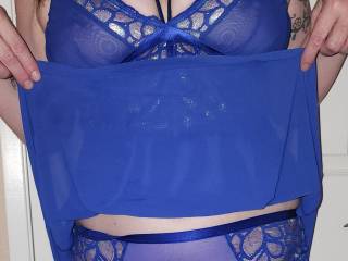 Sexy Blue Lingerie..