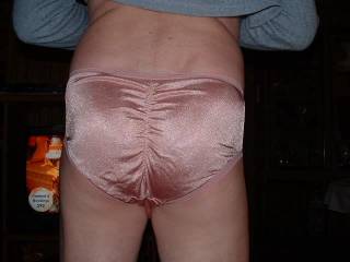 Nice silk panties from my lady