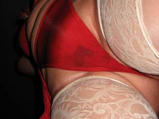 wet in red, just love it!