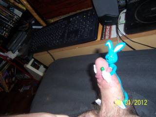 came from a song by areosmith... the rabbit done died