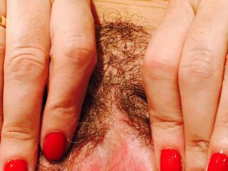 I really wanted to take a break, My Bull was at me for an hour and had me well and truly fucked in all positions, made me cum many times, he is a Stallion, who would like to share my pussy?   Do you like hairy or shaved ?