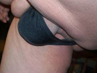 One of my black thongs. Do you like it?