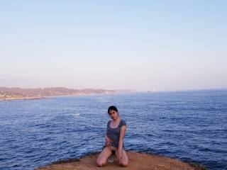 showing off outdoors