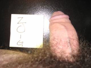 Here he is...half hard and ready to be jacked!