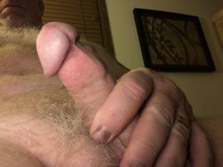here i am stroking my cock looking at YOUR pictures
