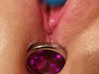 Butt Plugged & Getting Off...