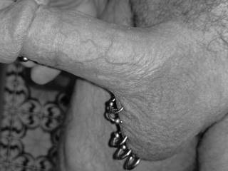 Imagine if you will.. Us dry humping... and me dragging my Hafada Ladder Piercings against your clit...
