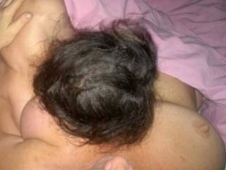 having fun with one of my girlfriends