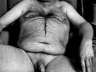 love this selfie image of BW nude