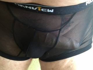 I love sheer panties... i adore big dicks...
What a combination!!!