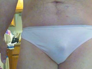 my new white panties