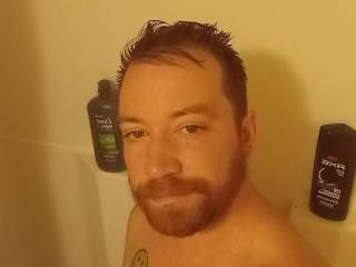 In the shower my favorite place