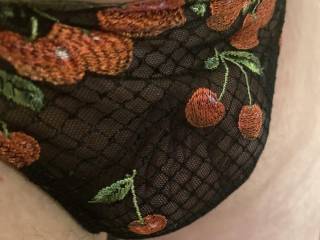 New g-string from Victoria’s Secret… felt so comfy.