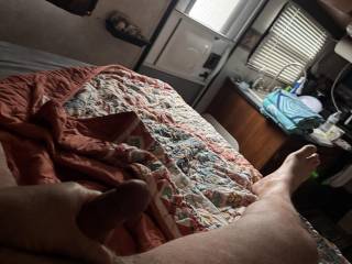 Just randomly taking pictures to see what people want to see Stroking my dick