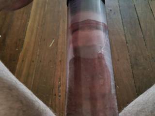 8 inch Pump, so close to tipping out