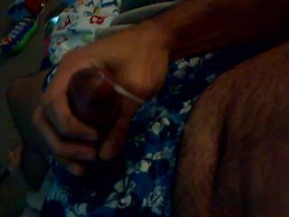 Here\'s one of my big cumshots. Want it?