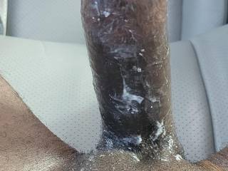 This one was a bit messy. It was fun stroking my dick with my own cum!!!